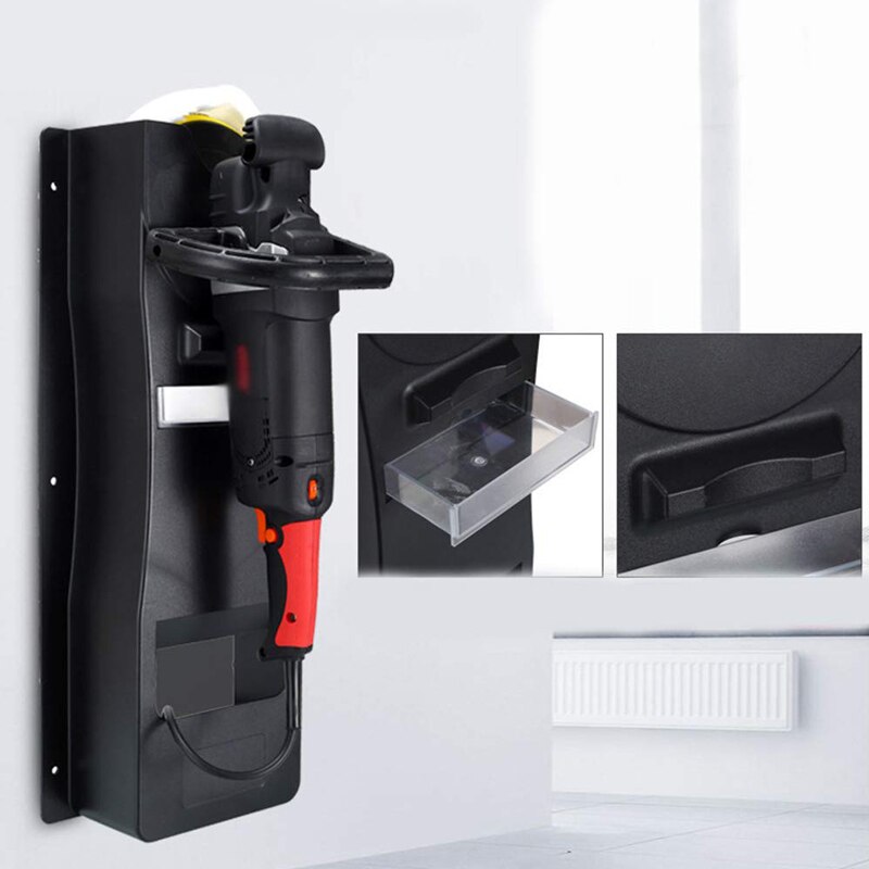 Car Polisher Holder Wall Mount Station Car Care Waxing Machine Bracket Car Styling