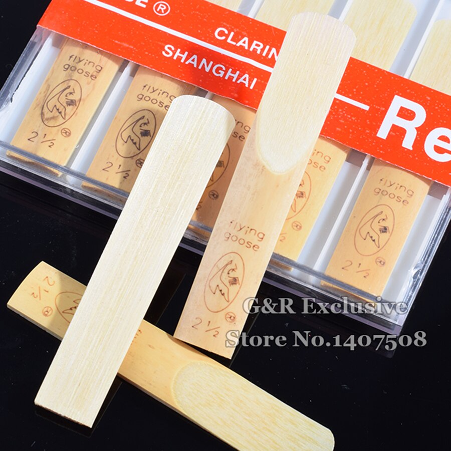 10 stuks bb klarinetrieten klarinetrietsterkte 2.5, 2 1/2,  blaasinstrument accessoires