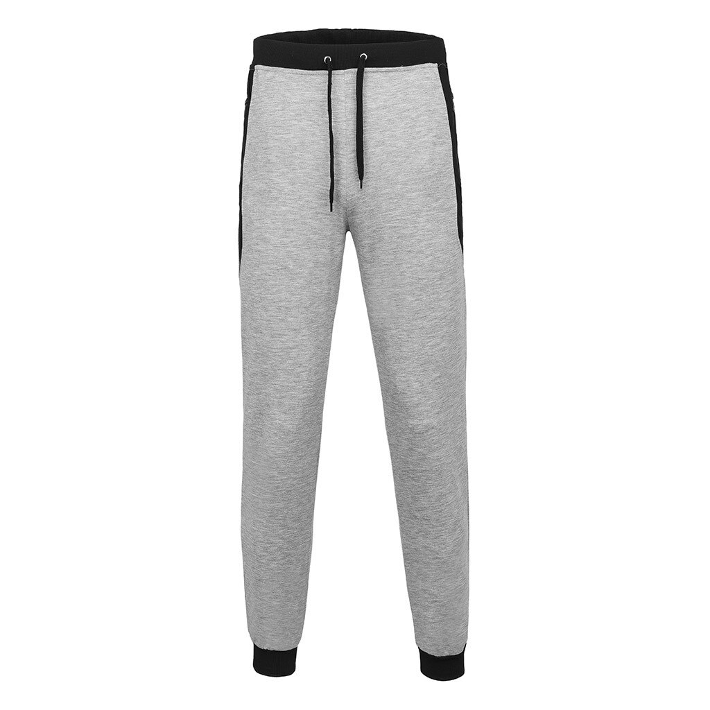 Joggingbroek Splicing Sport Broek Mannen Warme Broek Ritsvak Flexibele Losse Broek Mannen Werken Joggers Pantalones Hombre