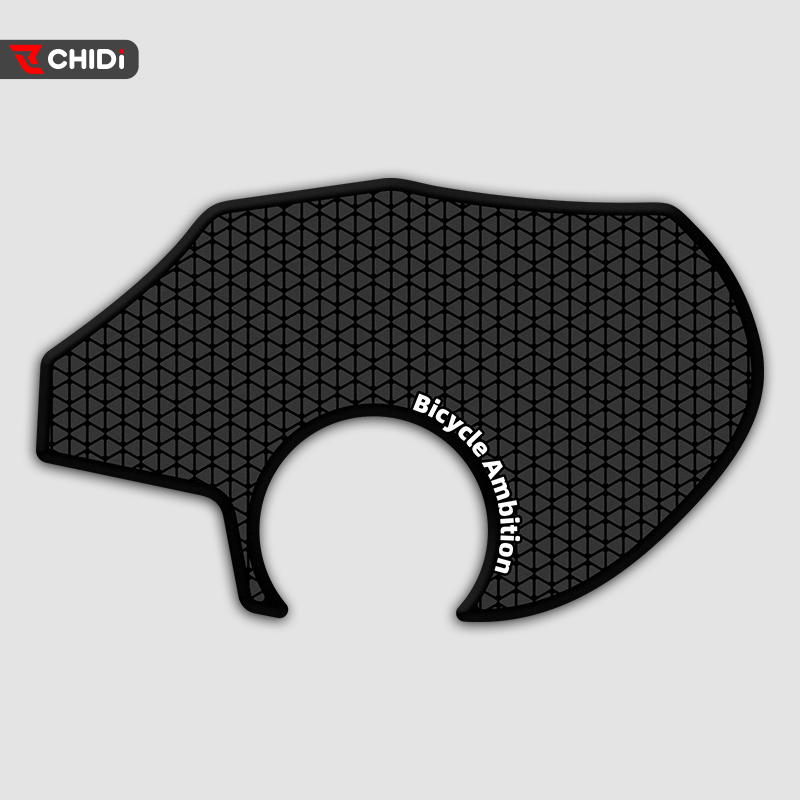 Gebruikt voor PINARELLO DOGMA F2025, rubberen beschermende sticker op trapas, fietsaccessoires, bescherming tegen fietsmodificatie: Default Title