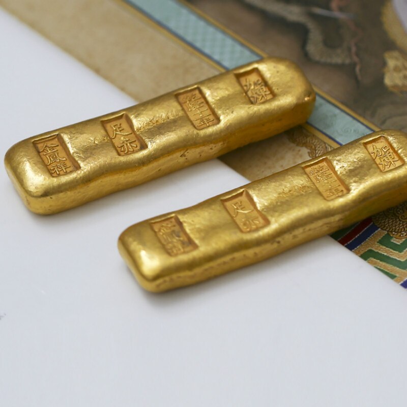 Messing Metalen Koper Ornament Paperweights Chinese Schrijven Calligraphie Schilderen Paperweights Studenten Papier Drukken Paperweights