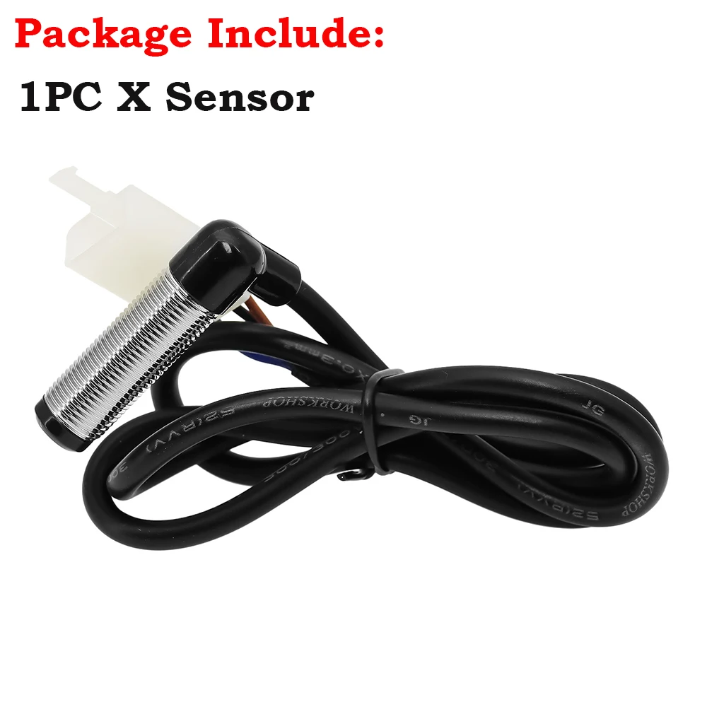 Een Universele Moto Rpm Toerenteller Snelheidsmeter Speed Gauge Tacho Meter Digitale Kilometerteller Instrument Sensor Set Voor Motorfiets: Bruin