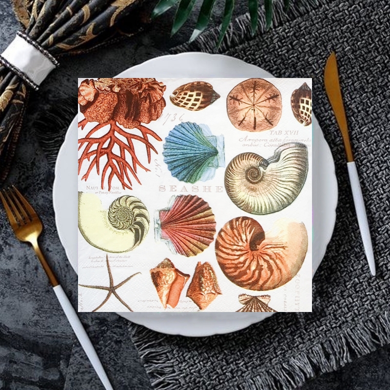 20 stk/pakke blomster vintage retro landlig bord decoupage papirservietter blomsterserviet papirlommetørklæde til festdekorationer