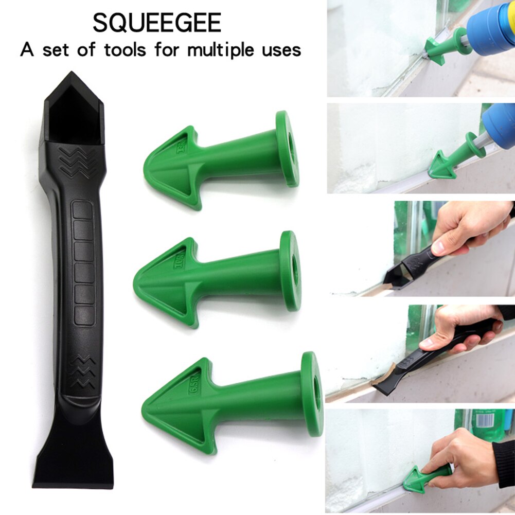 Herbruikbare Kit Glad Schraper Grout Kit Tools Breeuwen Constructie Voor Huishoudelijke Afdichting En Caulking Decoratie