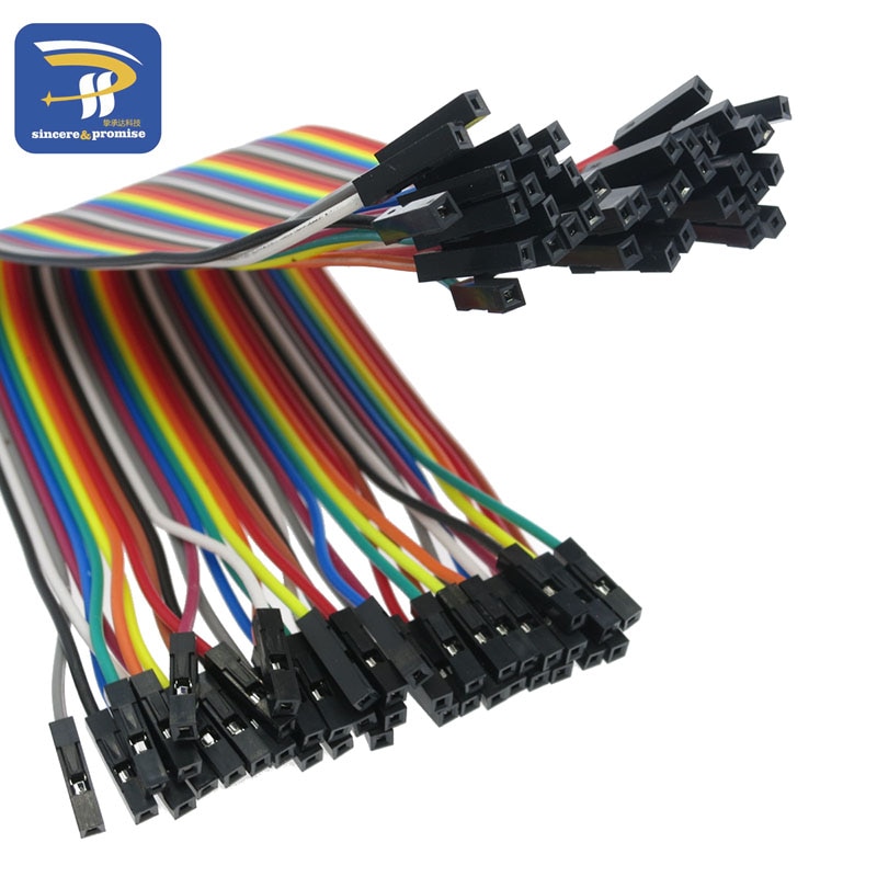 thumbnail image 2 of 10 X 40pcs Dupont Jumper Wires (20cm, Male To Male) | 2.54mm Pin Headers For Arduino & Electronics 2 of 9