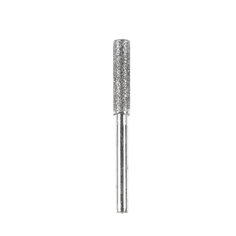 Affûteuse de scie à chaîne, 3 pièces, fraise cylindrique revêtue de diamant 4-5.5mm, affûtage de sculpture, outils de meulage