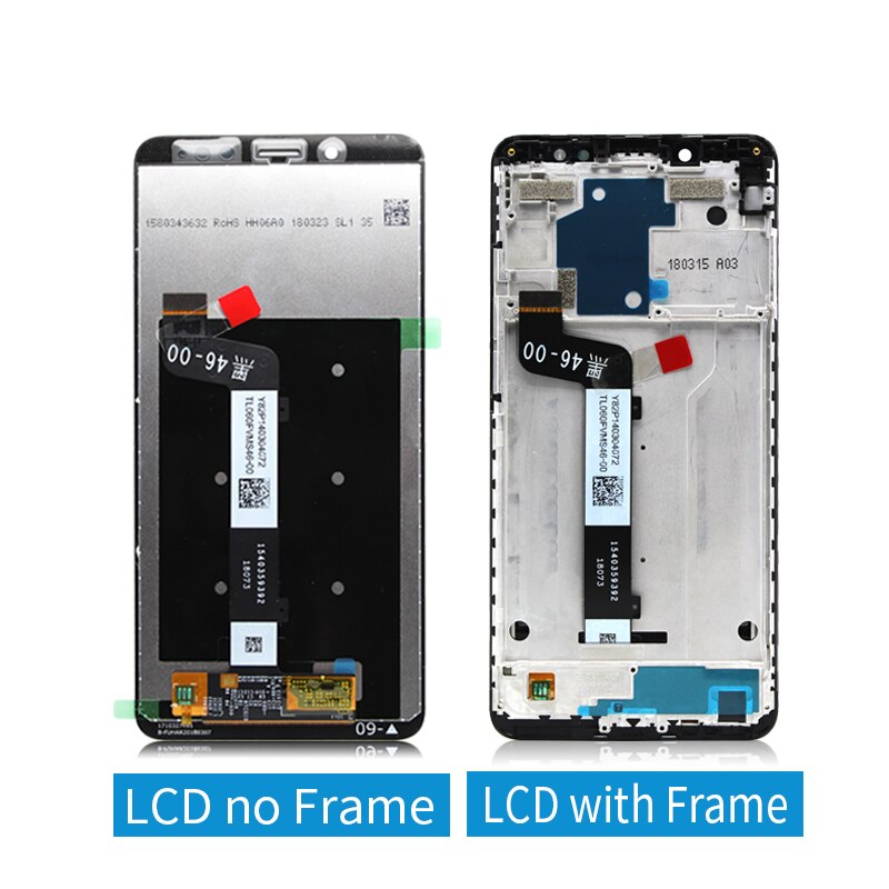 Originele Voor Xiaomi Redmi Note 5 Lcd Display Digitizer Vergadering Met Frame Voor Redmi Note 5 Pro Display Vervanging Reparatie onderdelen