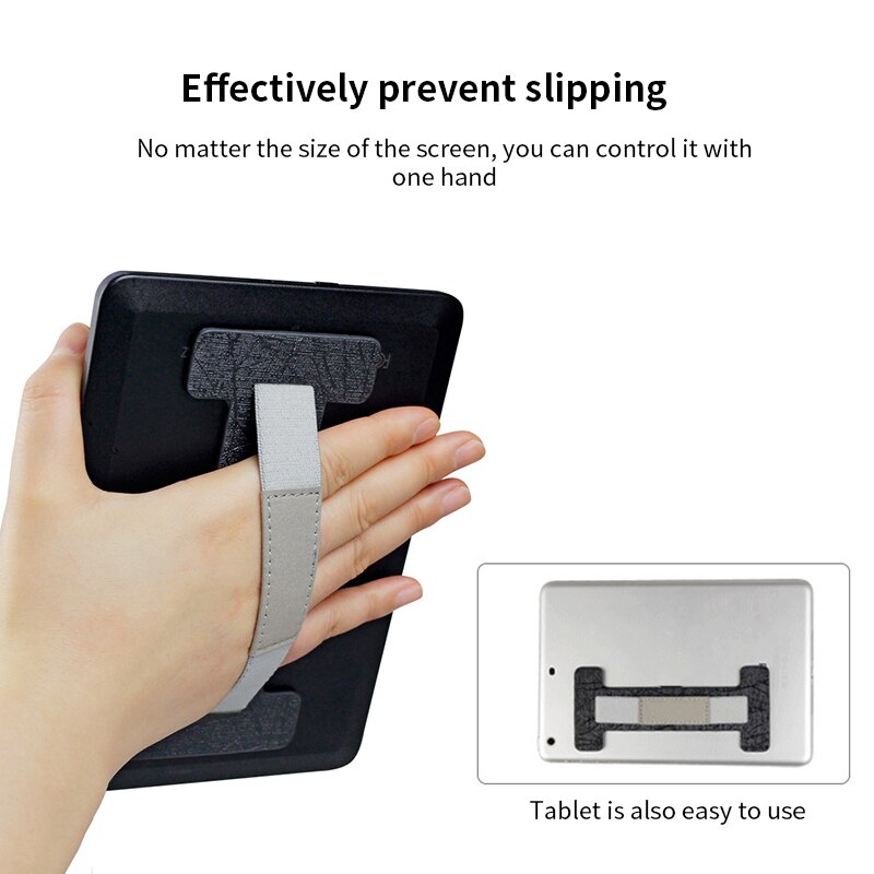 Draagbare Tablet Hand Band Voor Tablet Ipad Kindle Tablet Handed Grip Strap Houder Anti Vinger Sling Band Strap Tablet Hand band