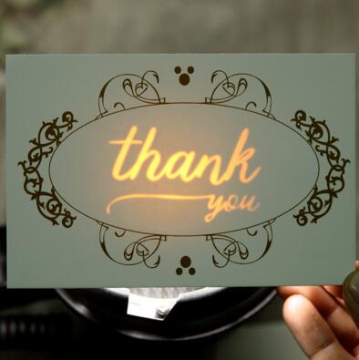 Onzichtbare Wenskaart Glow Postkaart Kerstcadeau Verborgen Tekst Bericht Card Thanksgiving Brief Diy Zegen Papier Envelop: H