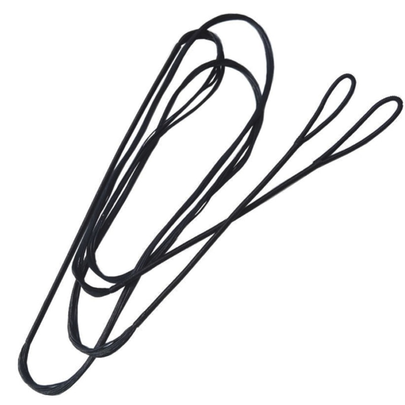 62-68 Inch Bowstring Pijl Touw Verschillende Grootte Vervanging Tackle Black Recurve Boog Sportartikelen Bows Verstelbare Boog String