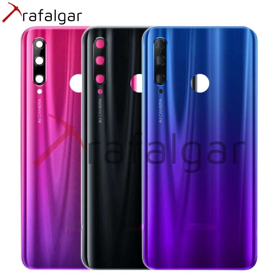 Funda trasera para Huawei Honor 10i, carcasa de plástico para batería, piezas de repuesto