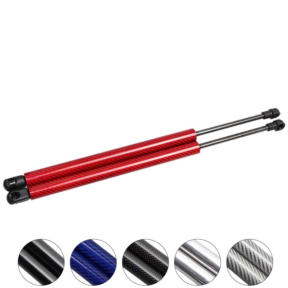 for HYUNDAI ACCENT II (LC) 2000-2005 Hatchback Front Hood Bonnet carbon fiber Gas Spring Struts Prop Lift Support Damper 587mm
