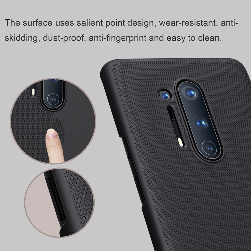 For OnePlus 8 Case NILLKIN Frosted Shield PC hard Plastic back cover case For OnePlus 8 Pro phone case