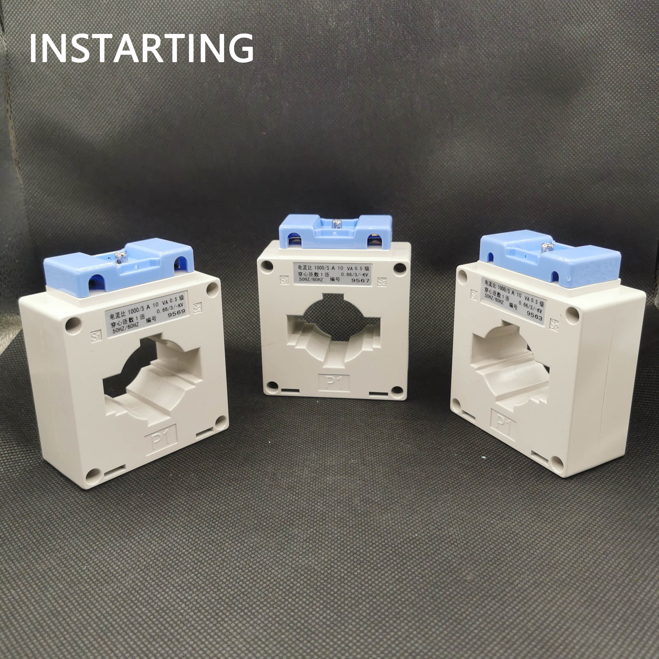 INSTARTING Current Transformer 1T Conductor 5/3.75VA 0.66KV 50/60Hz 40/5 50/5 75/5 100/5 150/5 200/5 250/5 300/5