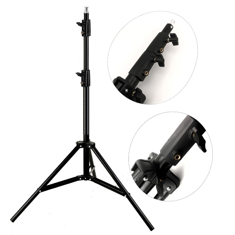 2.8m / 9.2ft Heavy Duty Light Stand 280cm Tube Diameter 3.5cm-3cm-2.5cm for Studio Lighting Strobe Flash Video Lights Softbox