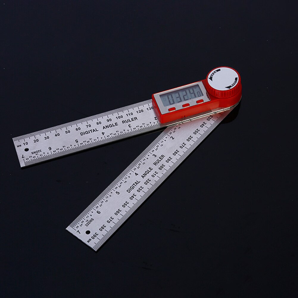 0-200mm 0-300mm Digital Meter Angle Inclinometer Angle Digital Ruler Electron Goniometer Protractor Angle Measuring Tool
