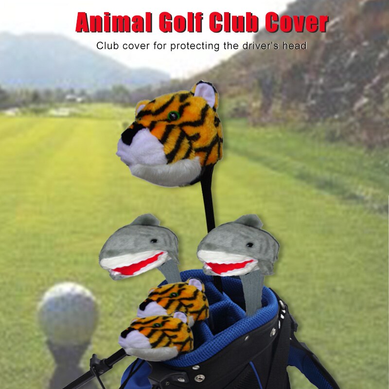 Djur golf headcover förarhuvud lock sport golf club tillbehör  ed889