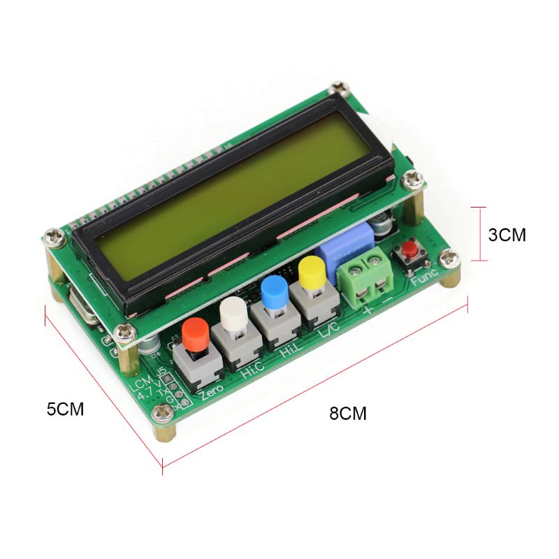 Full-Featured High-Precision Digital Inductor and Capacitance Meter Universal Meter