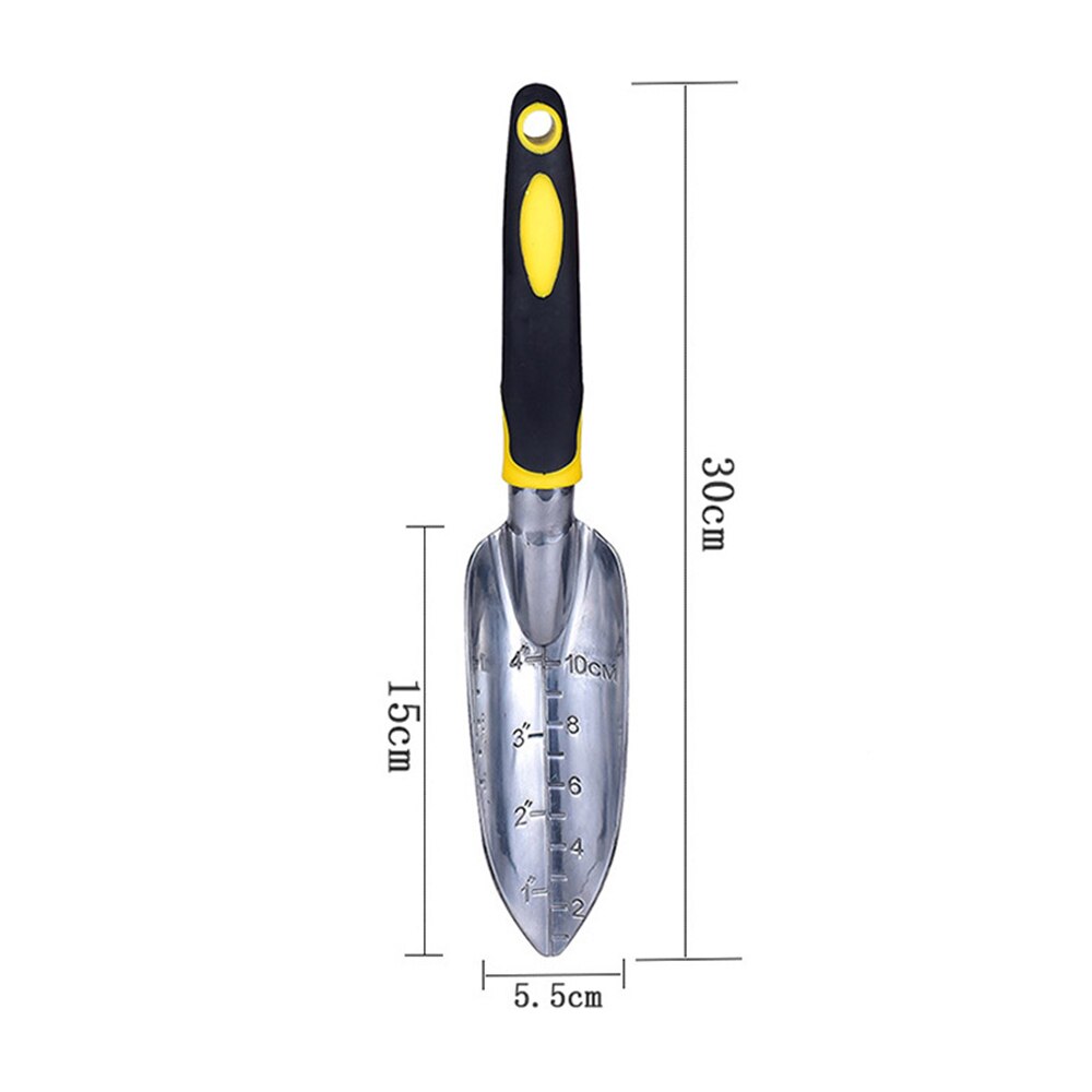 1Pcs Garden Weeder Shovel With Scale Hand Weeding Removal Cutter Dandelion Digger Puller Stainless Steel Shovel Scale Hand Tools