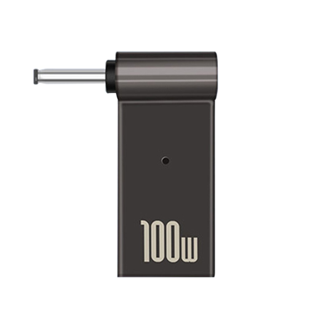 Pd 100w laptop strømstik usb type-c hun til dc han jack stik konverter til acer samsung asus lenovo hp dell notebook: 3.0 x 1.1mm
