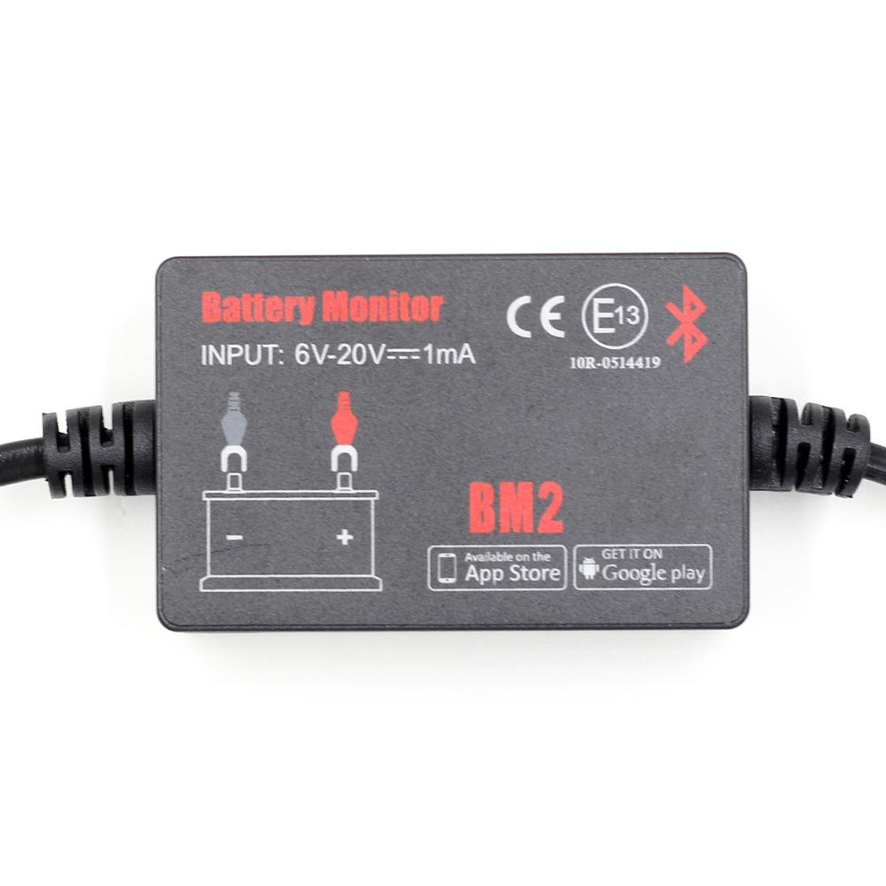 BM2 tenere sotto controllo batteria Telefono APP Bluetooth 4.0 tester batteria per tutte le auto da 6-20 V