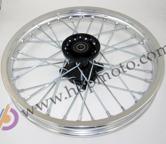 Jante argentée avant d'axe 14 ''14'' 12mm ou 15mm, pour Dirt Bike, trumpstar killer Atomik Pit Pro