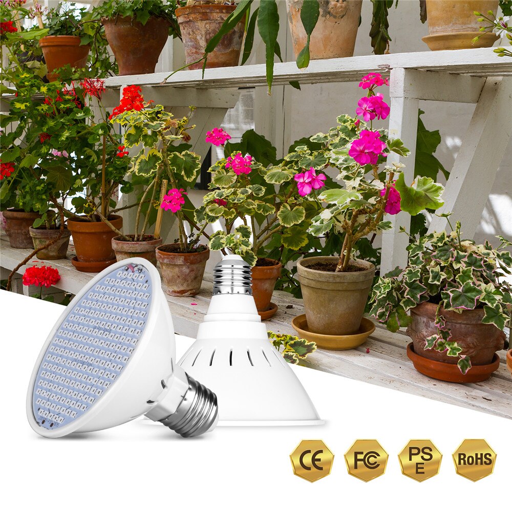Newest LED Grow Light Full Spectrum Led Plant Ligting Bulbs Lamp E27 126LEDs 200LEDs 60/80LEDs Hydroponic Greenhouse Plant Light