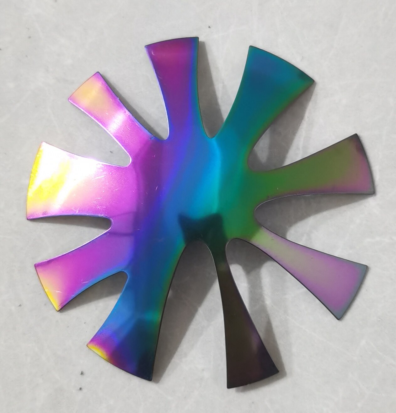 9 Shapes/pc French Style Nail Stainless Steel Plates Model Polishing Manicure DIY Tools Salon Crystal Nail Template C10: 13