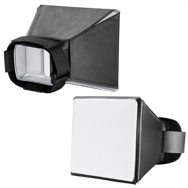 Universal Flash Light Diffuser Softbox for Canon Nikon Sony DSLR