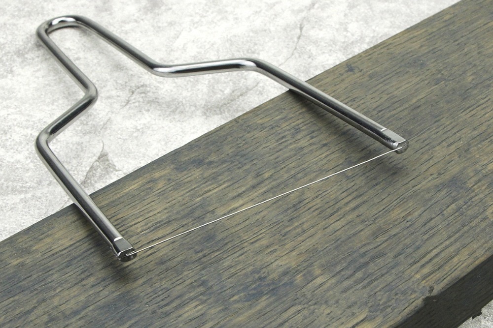Coupe-fil en acier inoxydable pour fromage | Bricolage, pour le beurre pour le Foie Gras, cuisson de gâteaux de fromage, OK 0913 1 pièce