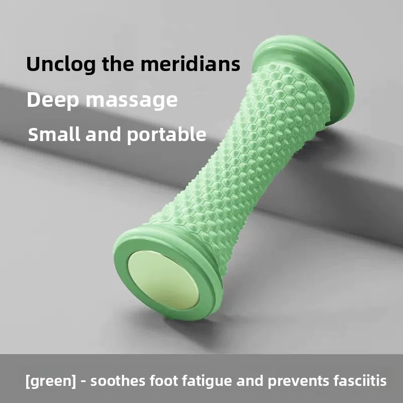 Voetmassage Massage Roller Fascia Roller Spierontspanning Yoga Massage Bal Platvoeten Boog Trainer Voetverzorgingshulpmiddel: green