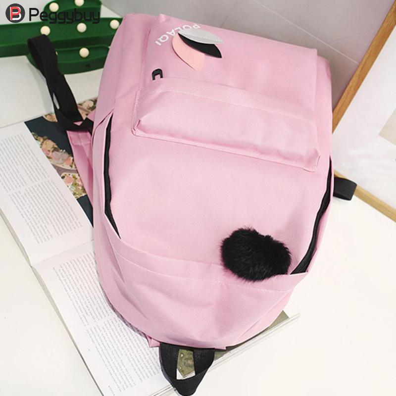 Women Canvas Backpacks Ladies Shoulder School Bag Backpack Rucksack for Girls Travel Bag Bolsas Mochilas Sac A Dos