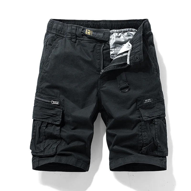 Herre sommer bomuld cargo camouflage shorts herretøj afslappet ridebukser bermuda strand joggers herre