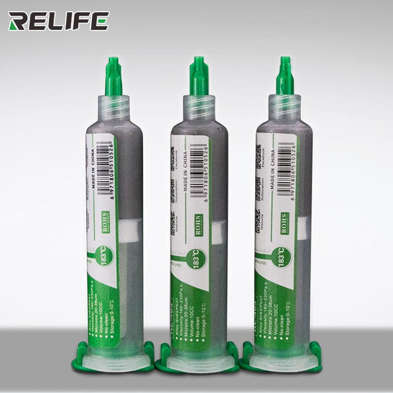 RELIFE RL-403 10CC Solder Paste Flux No-clean Soldering Paste Solder Tin For Soldering Iron