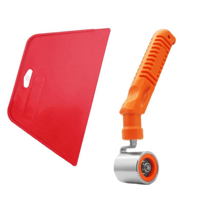 Behang Roller Naad Roller Stalen Hand Roller Met Anti-Slip Handvat, Perfect Voor Behang Vinyl En Woondecoratie