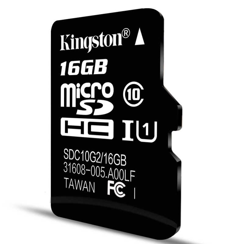 Kingston Microsd 8gb 16gb 32gb 64gb 128gb 256gb Memory Card Class 10 SDHC TF Card With Card Adapter/Reader for iphone&Laptop