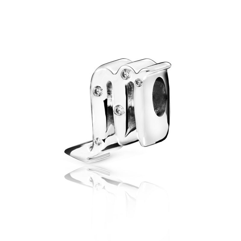 2019 inverno Nuovi 925 Branelli Dell'argento sterlina 12 Costellazioni Dello Zodiaco Pendenti E Ciondoli fit Originale Pandora Braccialetti Donne Gioielli FAI DA TE