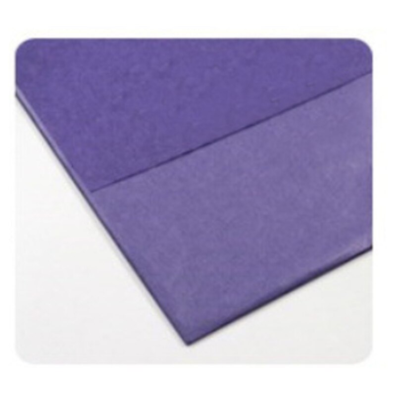 10 pièces papier de soie 50*66 Cm fait à la main artisanat papier fleurs emballage bricolage mariage fête de fête décoration de maison fournitures: deep purple