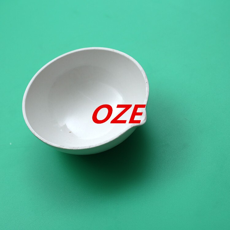 1PCS 250ml Ceramic Evaporating dish Round bottom For Laboratory