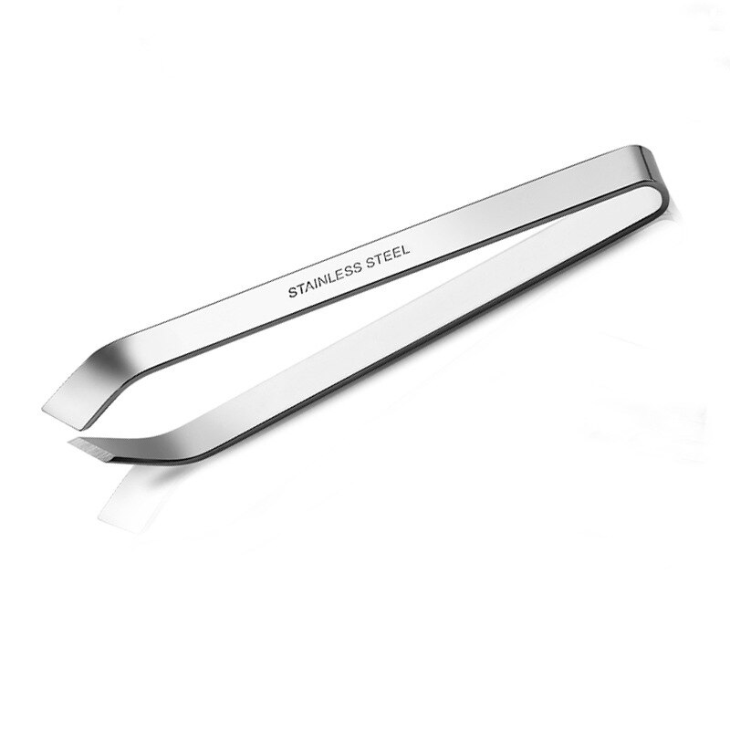 Stainless Steel Fish Bone Tweezers Pincer Clip Puller Flat and Slant Remover Tongs Fish Bone Plucking Clamp Kitchen Tools: Diagonal clip 2