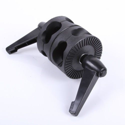 Glorie Ster Swivel Dual Head Grip Houder Beugel Voor Photo Studio Boom Reflector Arm Ondersteuning Dual Grip Hoofd Hoek Klem