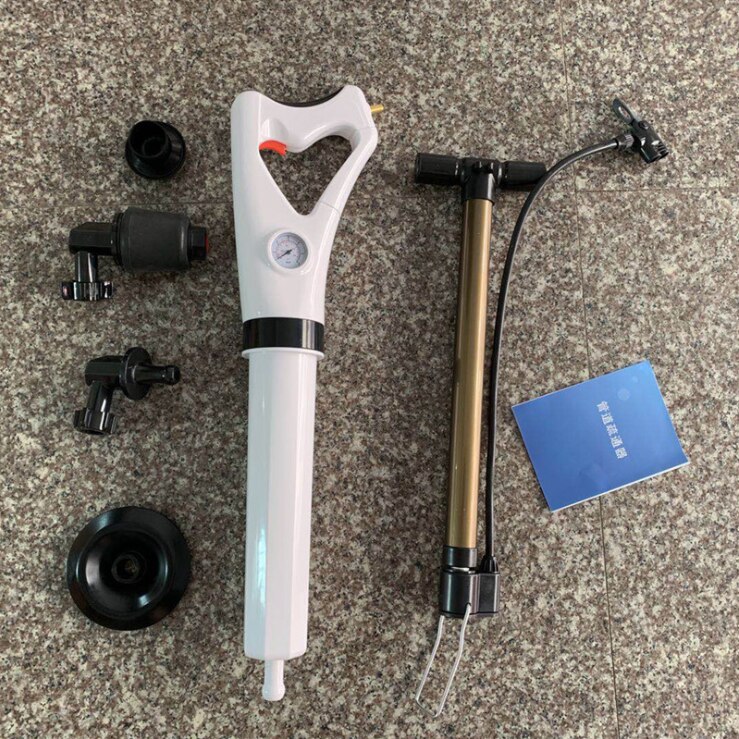 Ontstoppen De Wc Wc Luchtdruk Riool Groente Wastafel Afvoerputje Pijp Unclogger Wc Hoge Druk Unclogging 1Pc