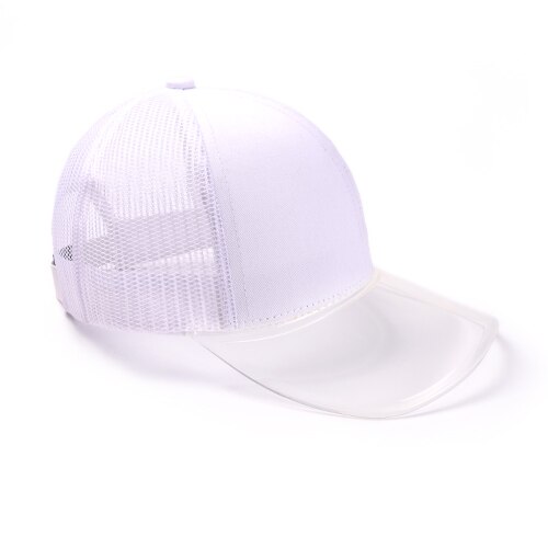 Furtalk baseball kasket kvinder sort snapback hip hop kasket sommer dame justerbar pink baseball kasket koreansk kvindehat til piger: Hvid