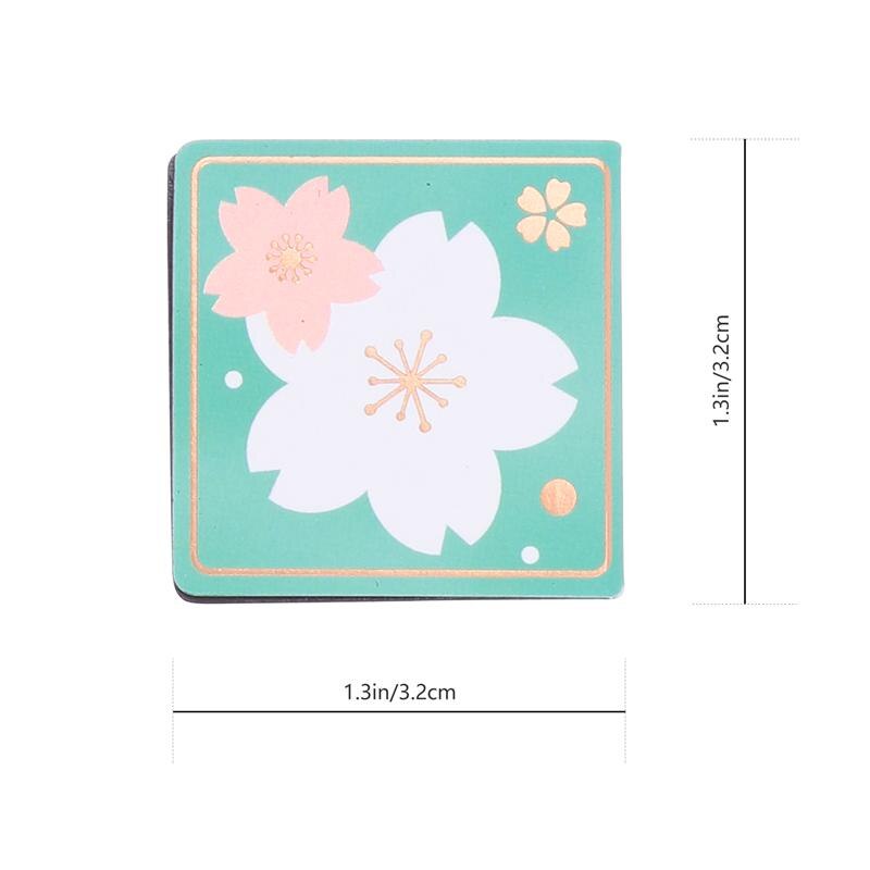 8Pcs Magnetic Bookmarks Paper Clip Bookmarks Exquisite Reading Bookmark