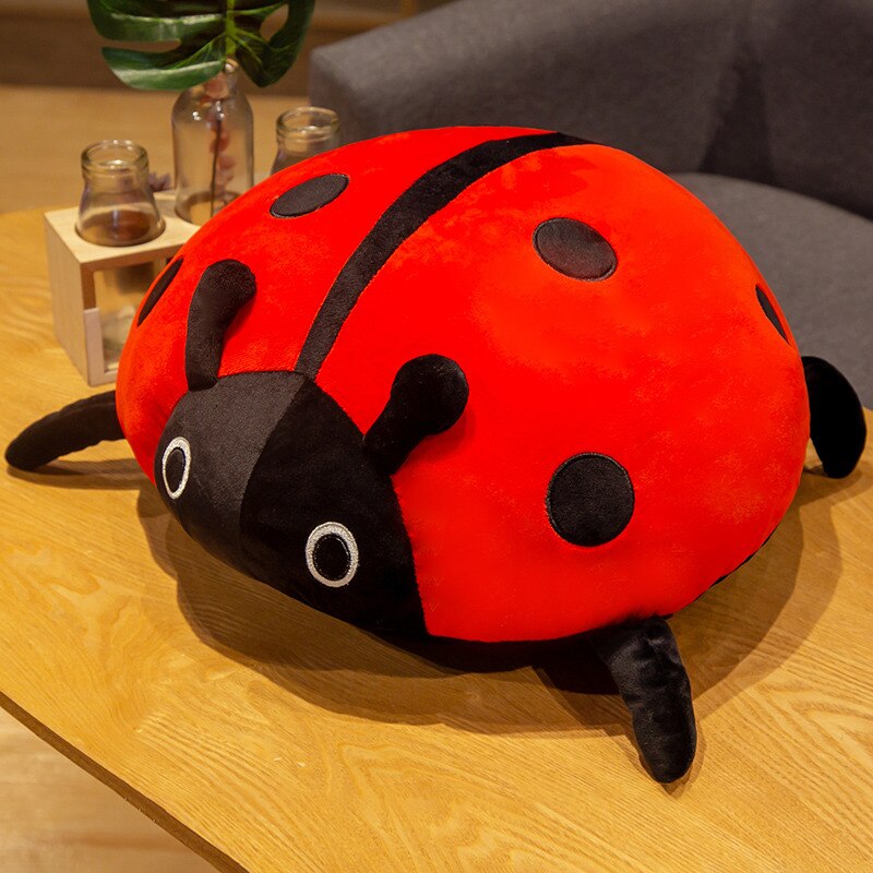 Huggable Nice 80cm/60/40cm/ cute plush toy soft colorful ladybug ladybird insect doll pillow cushion children birthday: 40cm / B