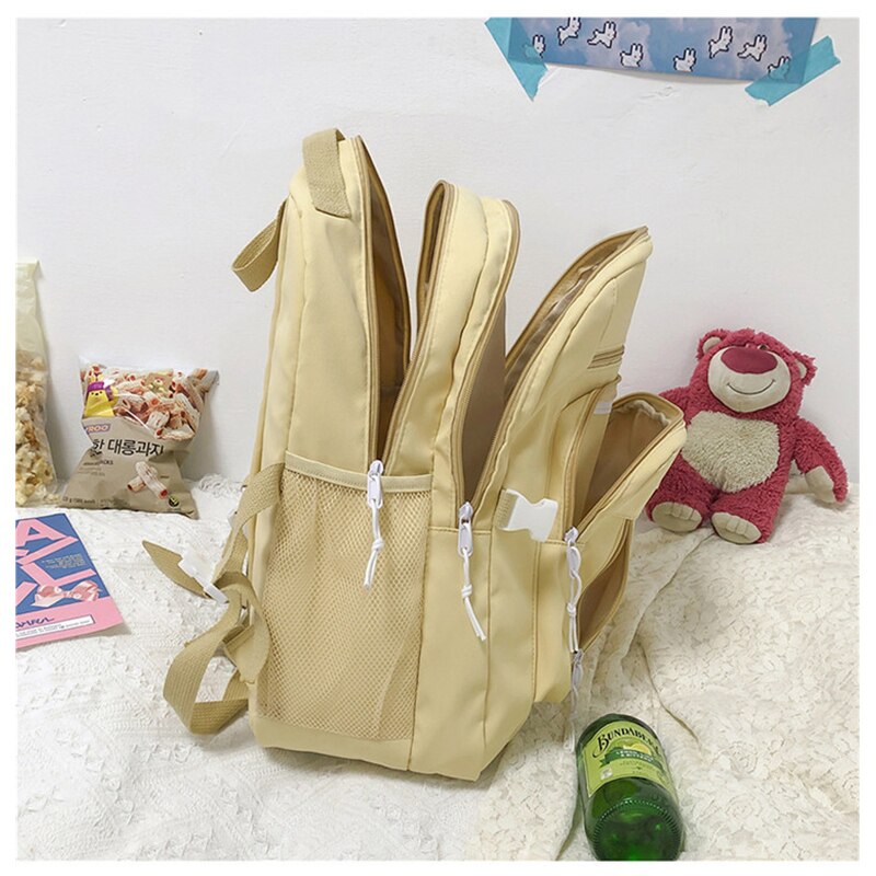 Große schultaschen für Teenager-mädchen, schülerinnen-Rucksack für sterben mittelstufe, damen-Rucksack Ich bin lässigen preppy-stil , 2022