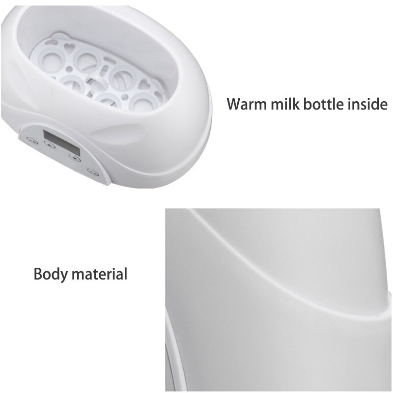 Baby fodringsflaske varmere varmelegeme multifunktionel baby flaske mad varmere sterilisator varmelegeme universal flaske varm mælk