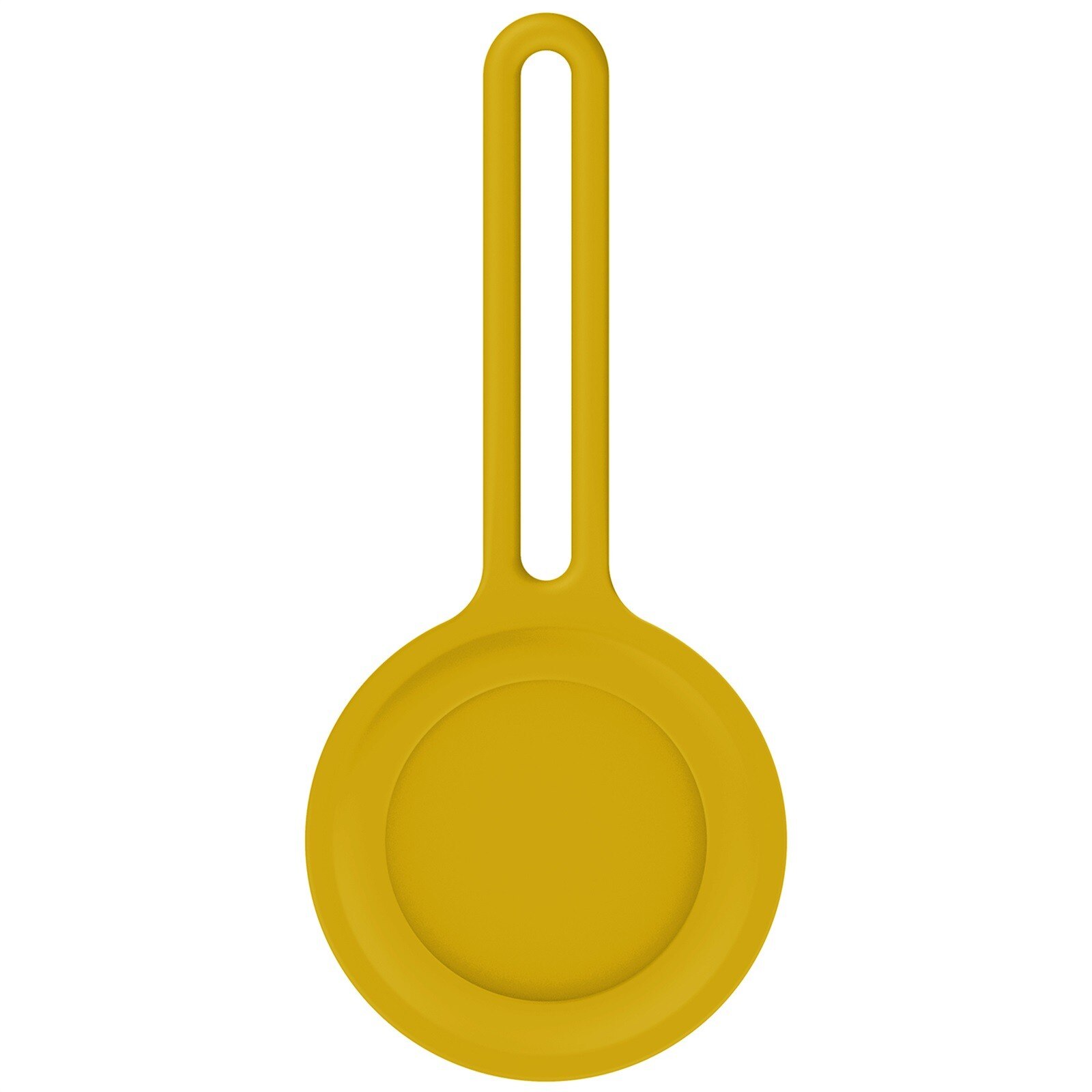 Porte-clé Apple Airtag en Silicone liquide, étui de protection Anti-perte pour dispositif de repérage Airtag Tracker