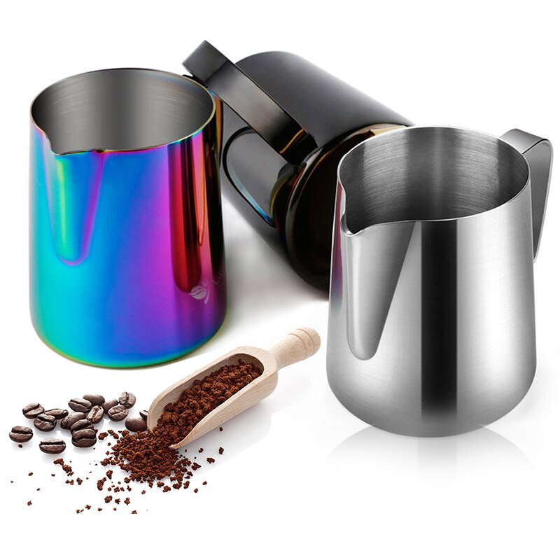 Non Stick Stainless Steel milk pitcher Milk Frothing Espresso Coffee Barista Craft Latte Cappuccino coffee pitcher milk cup