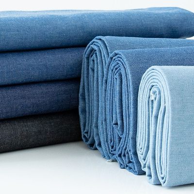 Coton après lavage tissu jean pour coudre des vêtements sacs bricolage matériaux Denim Textiles tissus respectueux de l'environnement Telas Por Metro 50x150